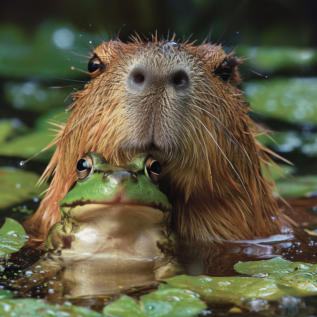 Capybara Frog Mix Image