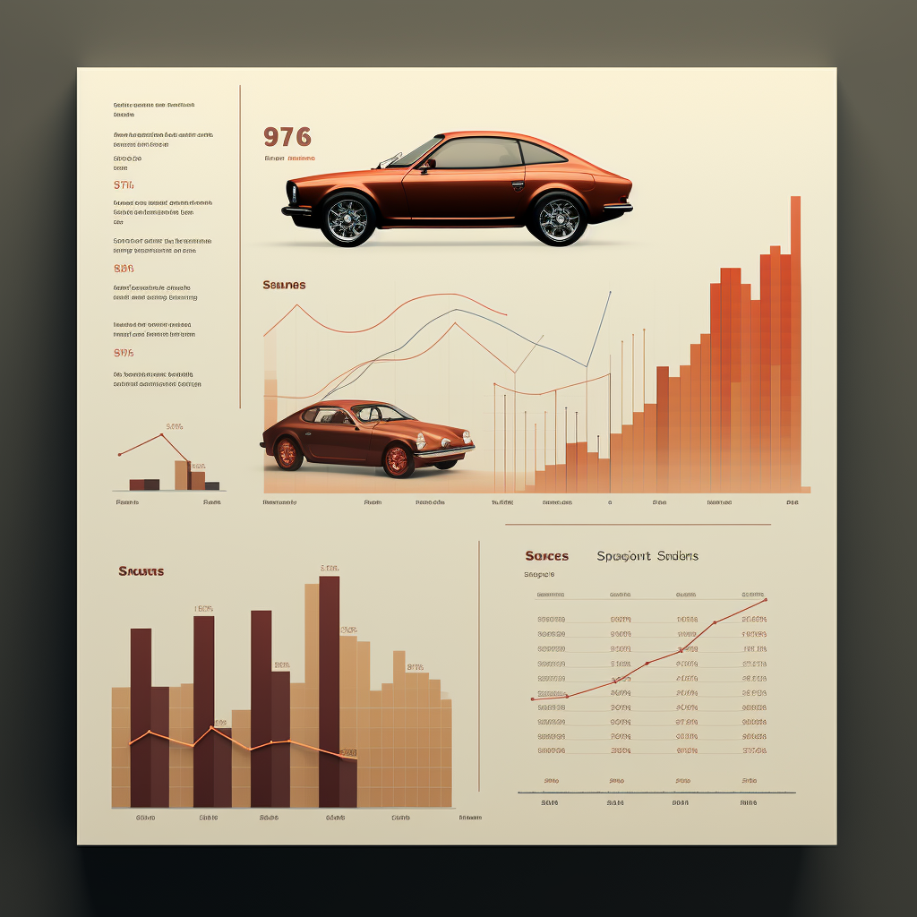 Visually stunning car sales data visualization