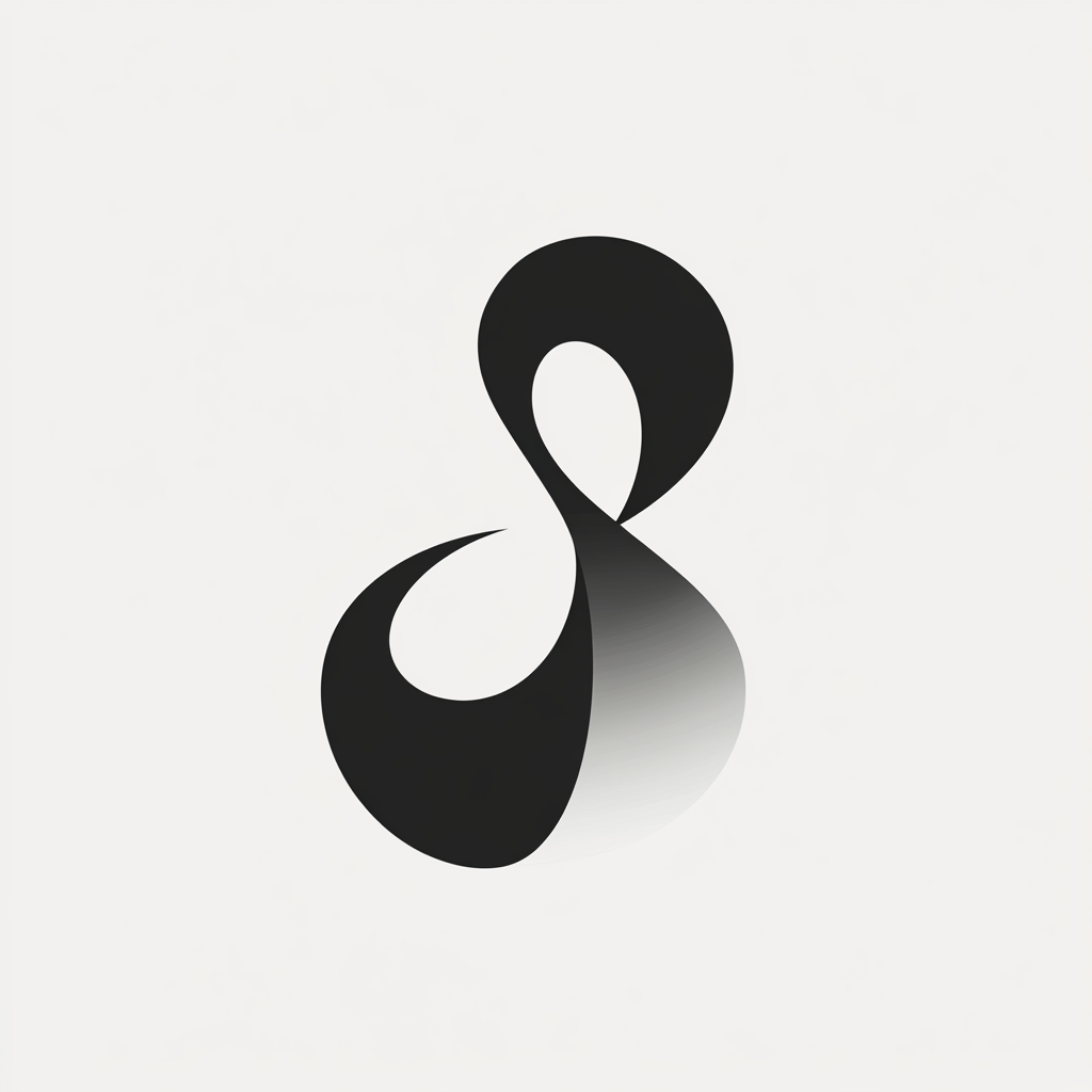 Contemporary elegance abstract logo design