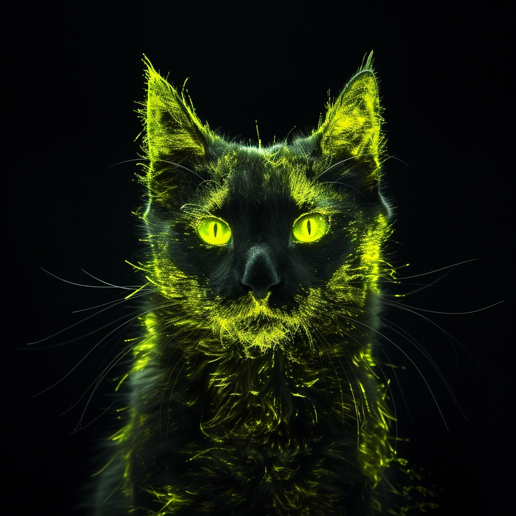 Uranium Cat with Soft Focus