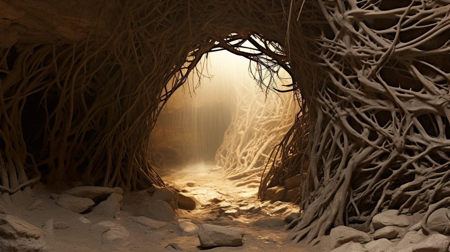 Tumbleweed Tree in Cavern