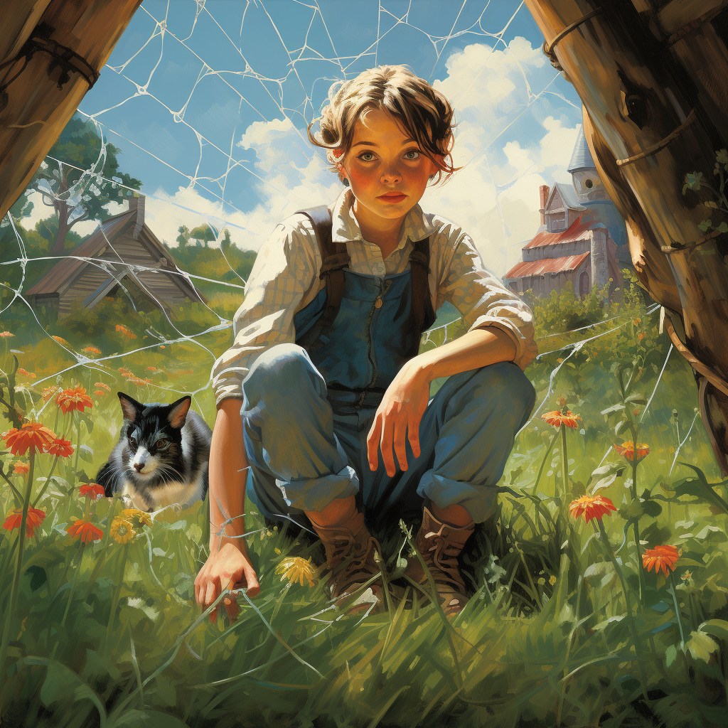 Artistic illustration of Charlotte's Web