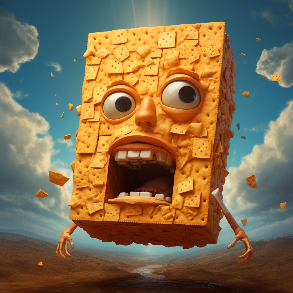 Cheez-It Head in Fun Adventures