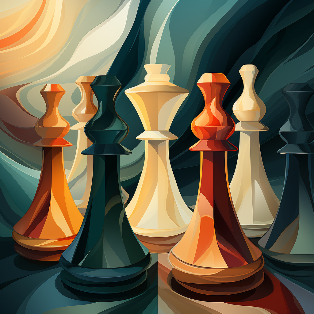 Chess Pattern Background Design