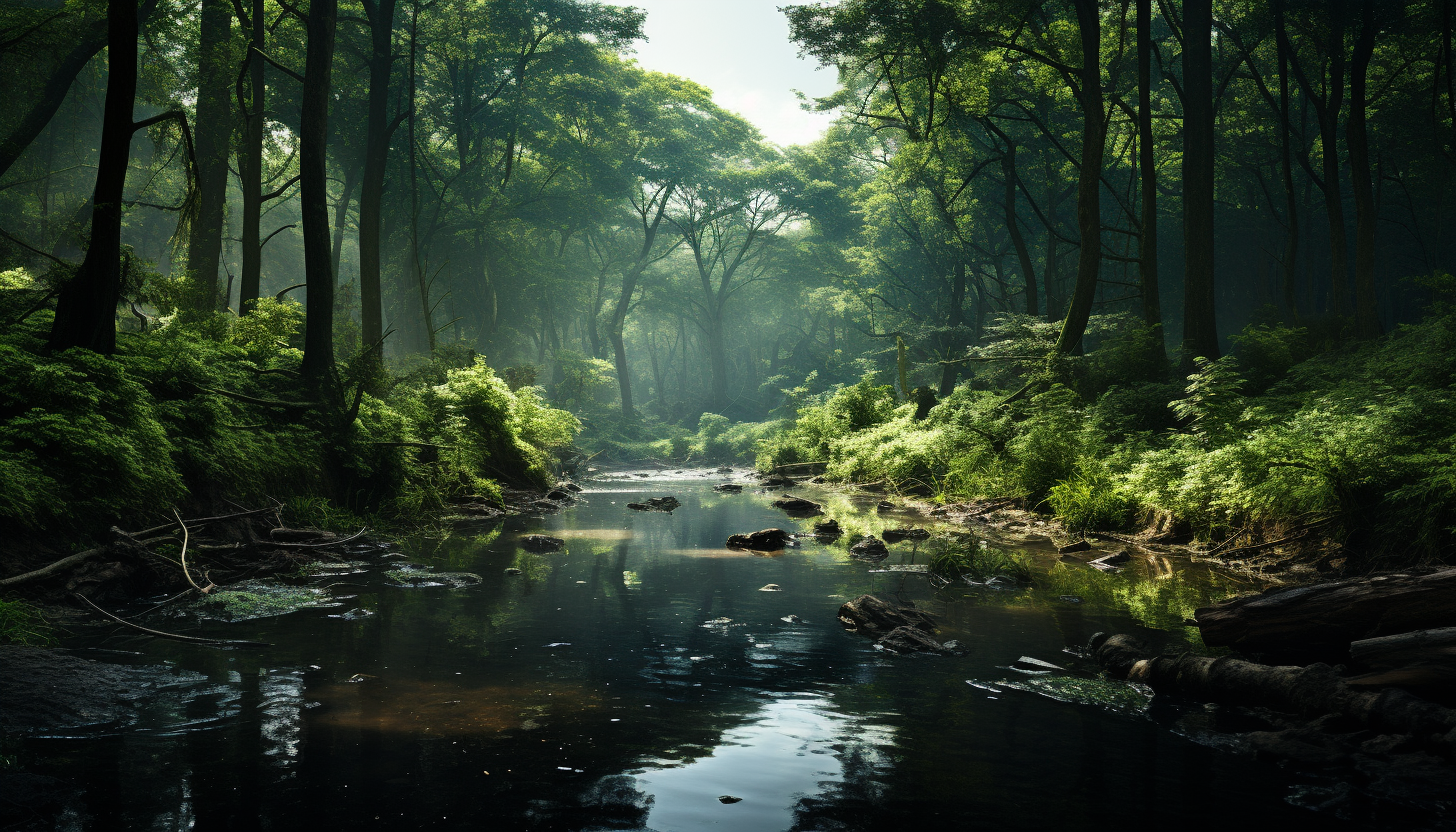 Beautiful Chinese Forest Landscape