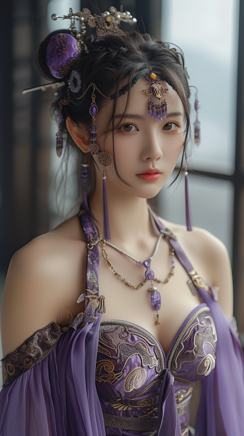 Chinese woman cosplay League of Legends