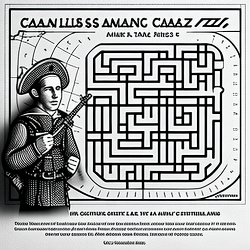 Educational maze activity for kids