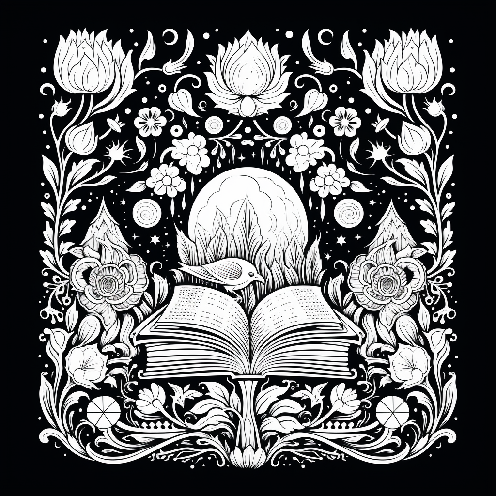 Colorful Zamozhnaya Coloring Book Prints