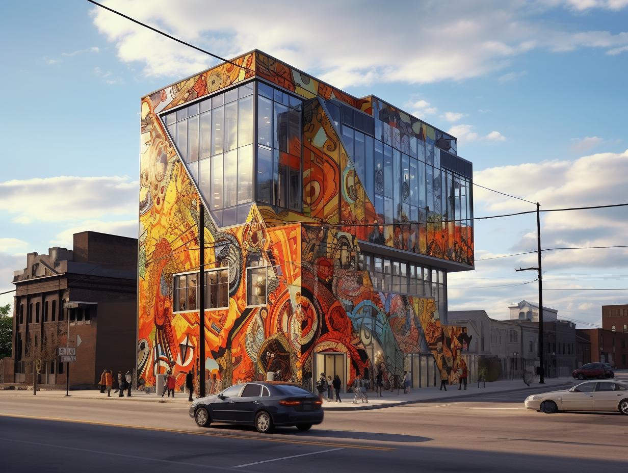 Mid-sized contemporary art museum in Rust Belt city