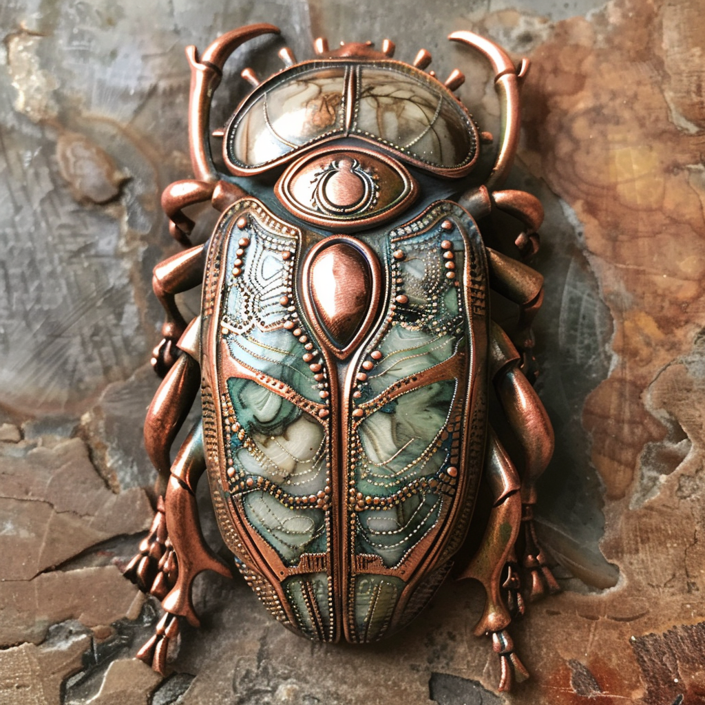 Shiny Scarab Beetle Accessory