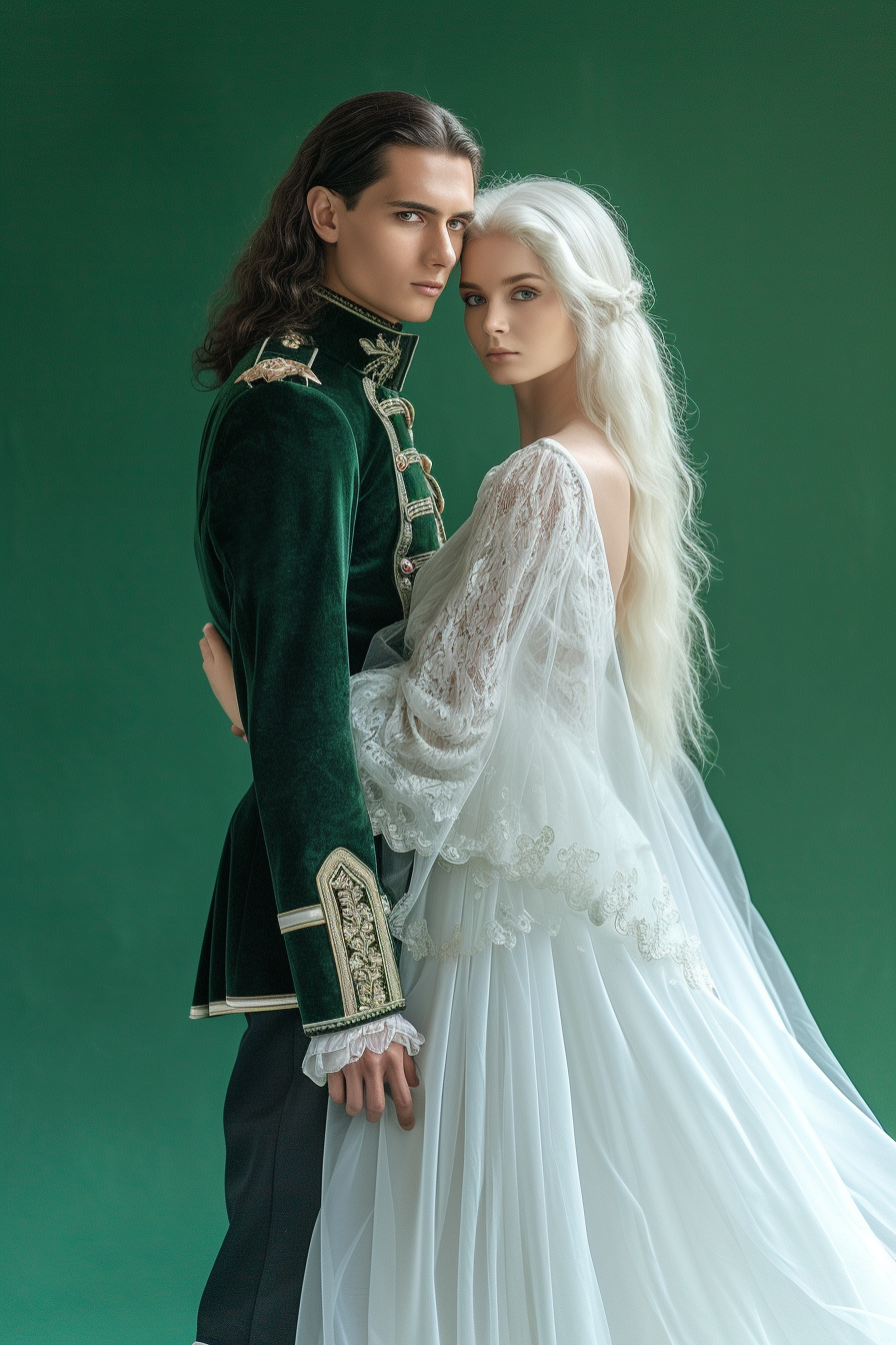 Couple in Love Fantasy Style