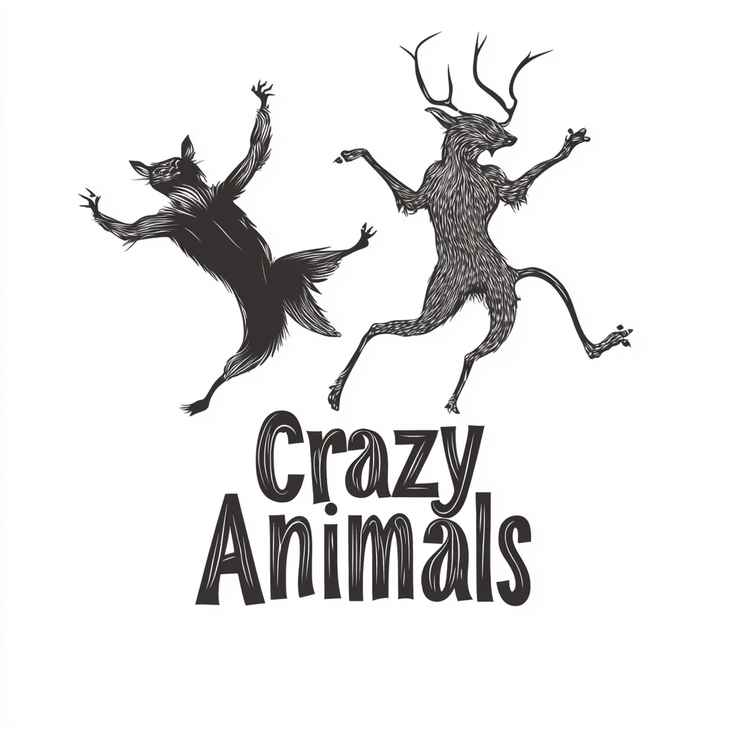 Crazy Animals Americana Rock band logo