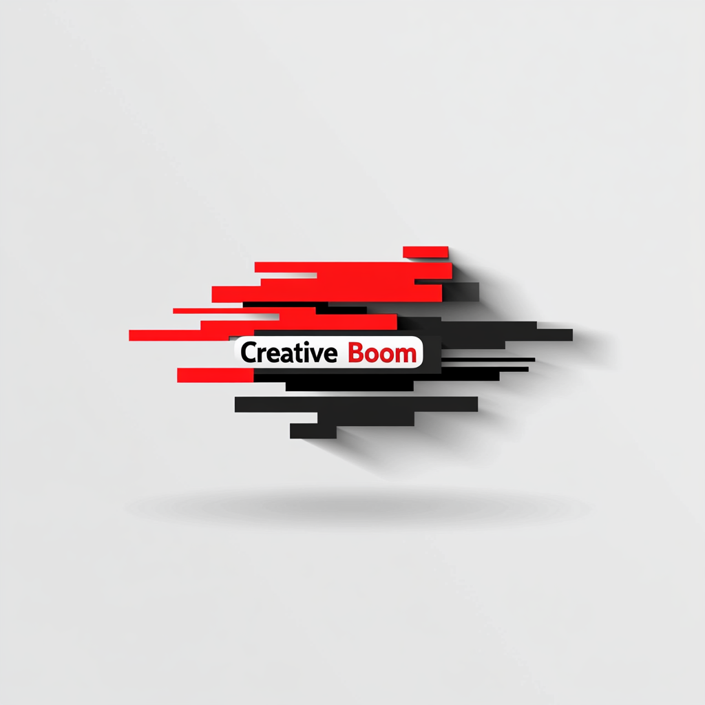 Creative Boom 3D Logo Design