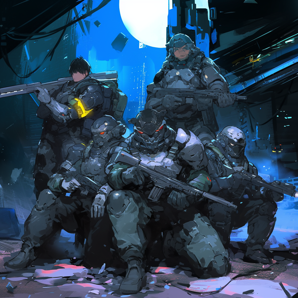 Crystal University Enforcers Group Image