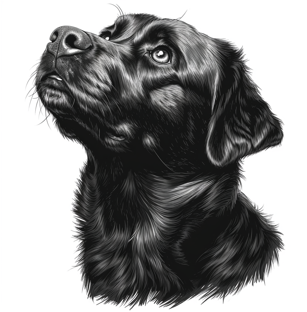 Cute Rottweiler Illustration