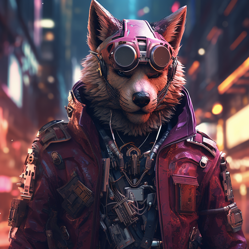 Cyberpunk Werewolf Picture