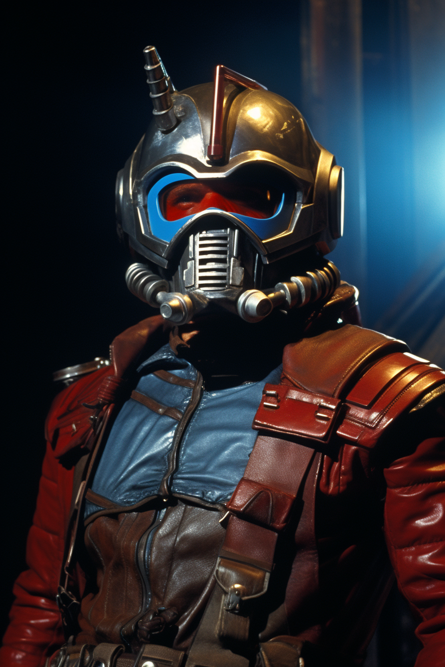 Starlord in Iconic Helmet Artwork