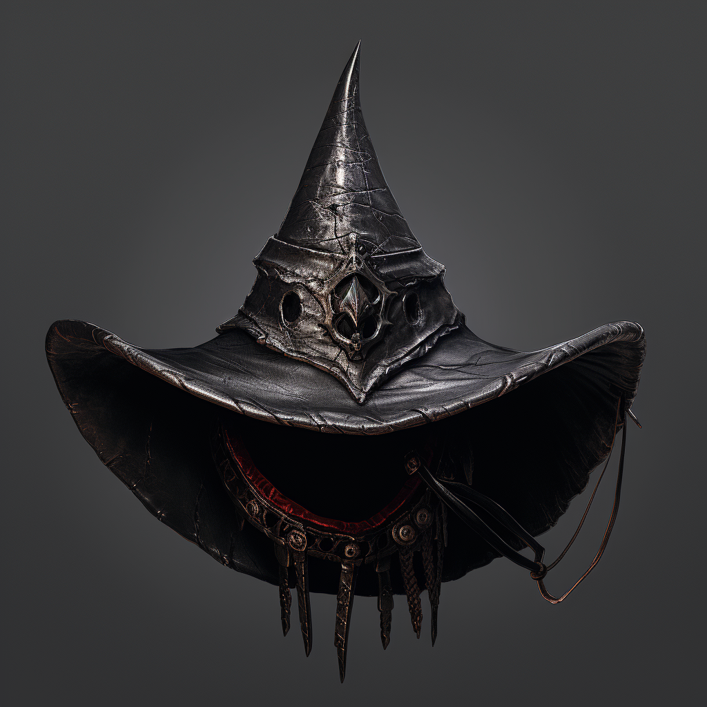 Evil cursed witches hat