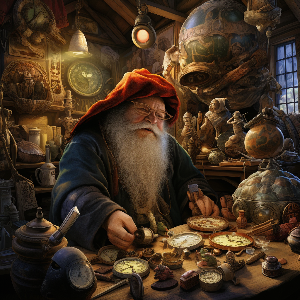 Stunning photorealistic depiction of the Discworld