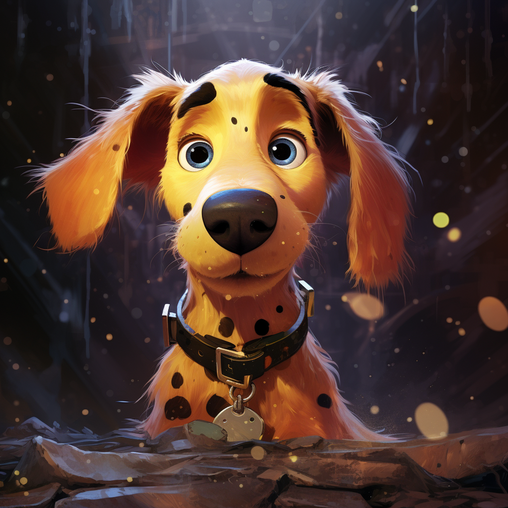 Cute Disney Pluto from Pixar