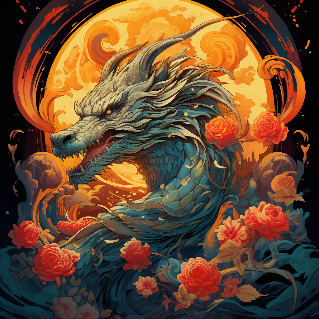 Year of the Dragon Poster Art