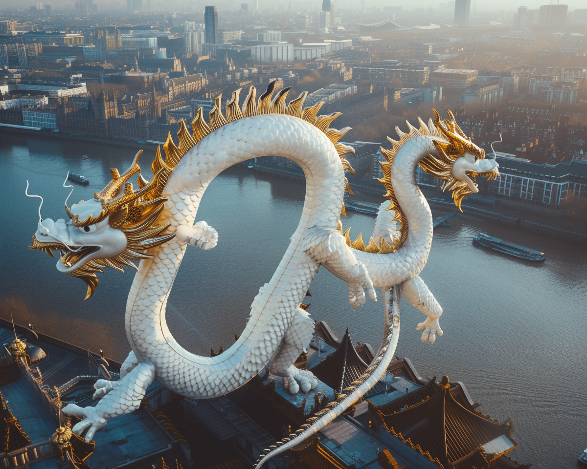 dragons invade London Chinese New Year