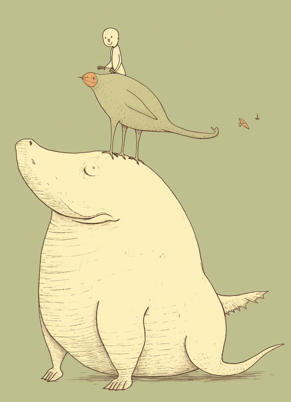 Duck Pig Walrus Whale Dinosaur Concept Art