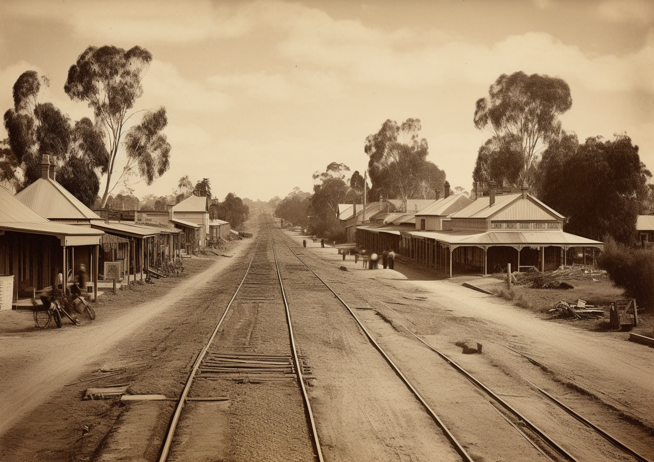 Echuca NSW 1884 photo