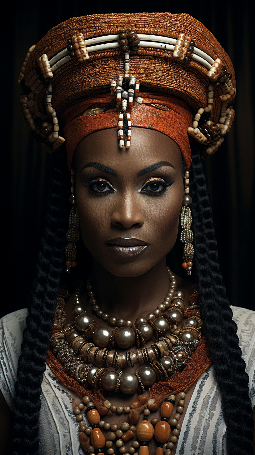 Image of influential Edo Queen Idia