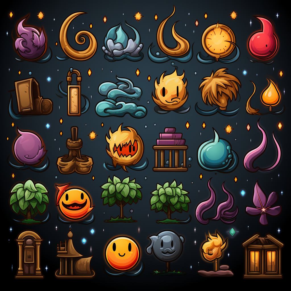 Emoji Assets Magic 2D