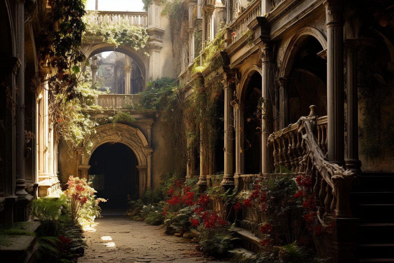 Emperor enjoying his luxurious lifestyle at San Simeon