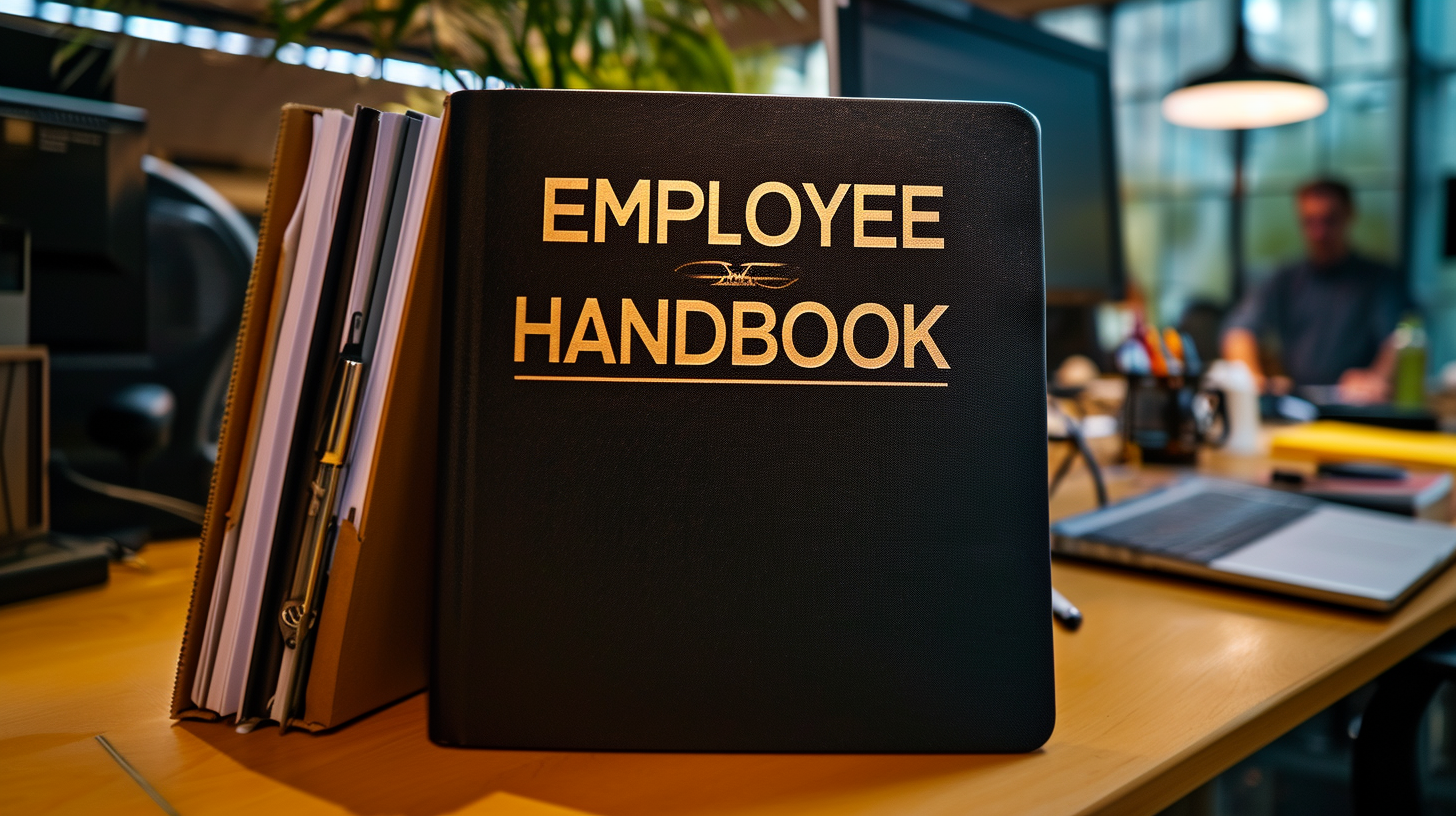 Employee Handbook Binder Photo