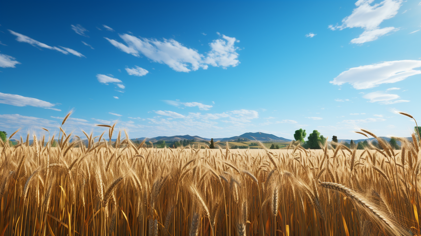 Barley Field in Sunlight