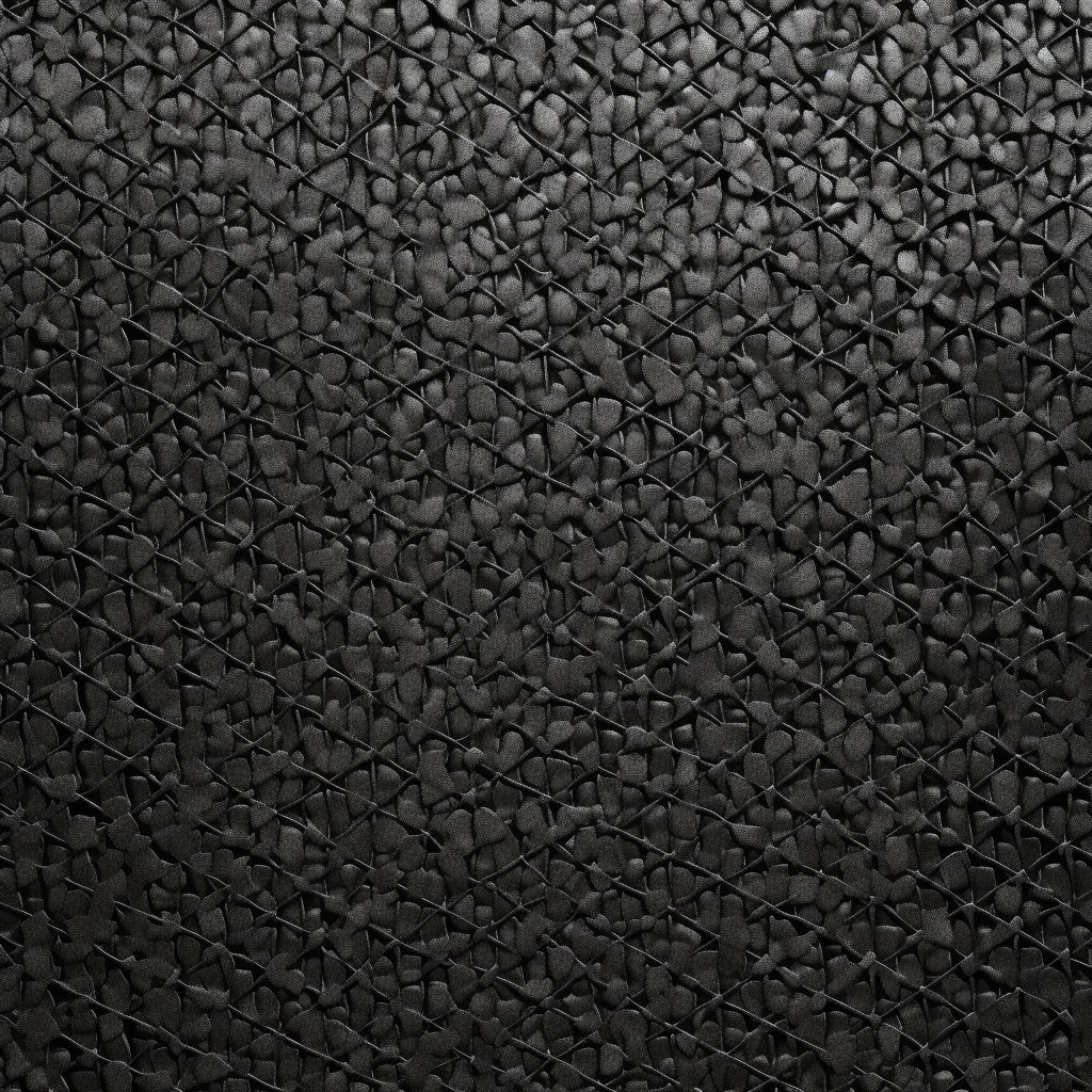 Dark mesh texture for design enhancement