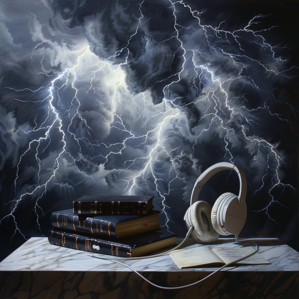 Thunderstorm Study Tools Music Concept