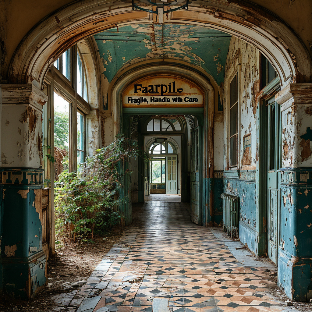 Fragile, Handle with Care at Victorian Mental Asylum