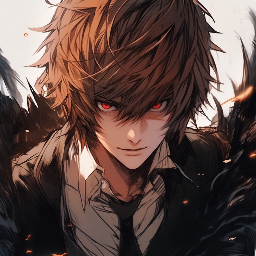 Furry Light Yagami character artwork