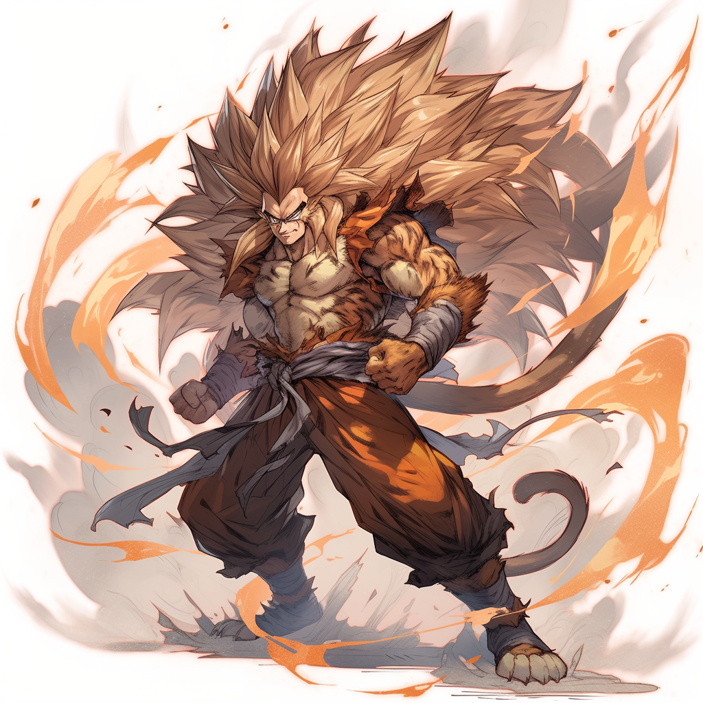 Furry Goku from Dragon Ball