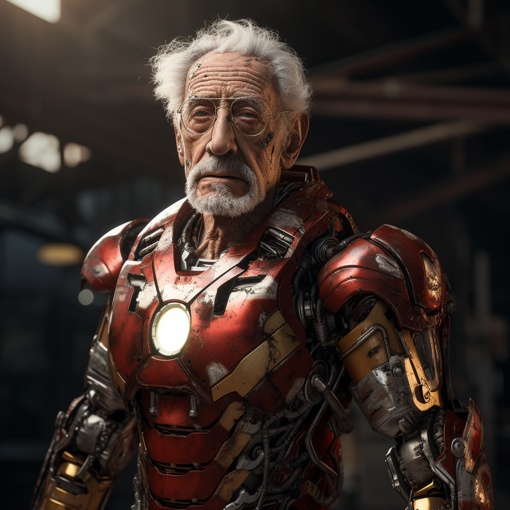 Elderly Iron Man Suit Concept ?