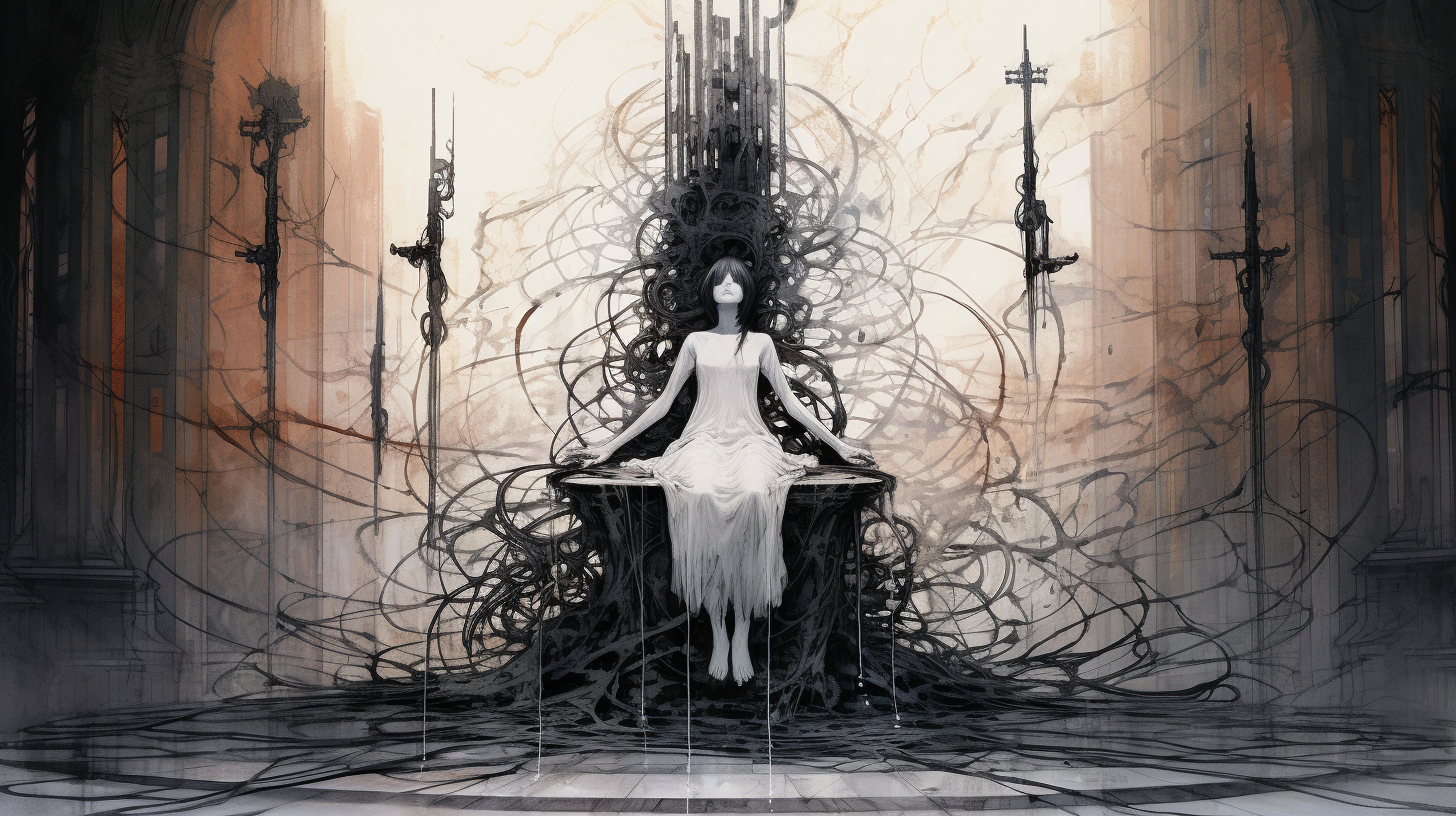 Girl on King's Throne