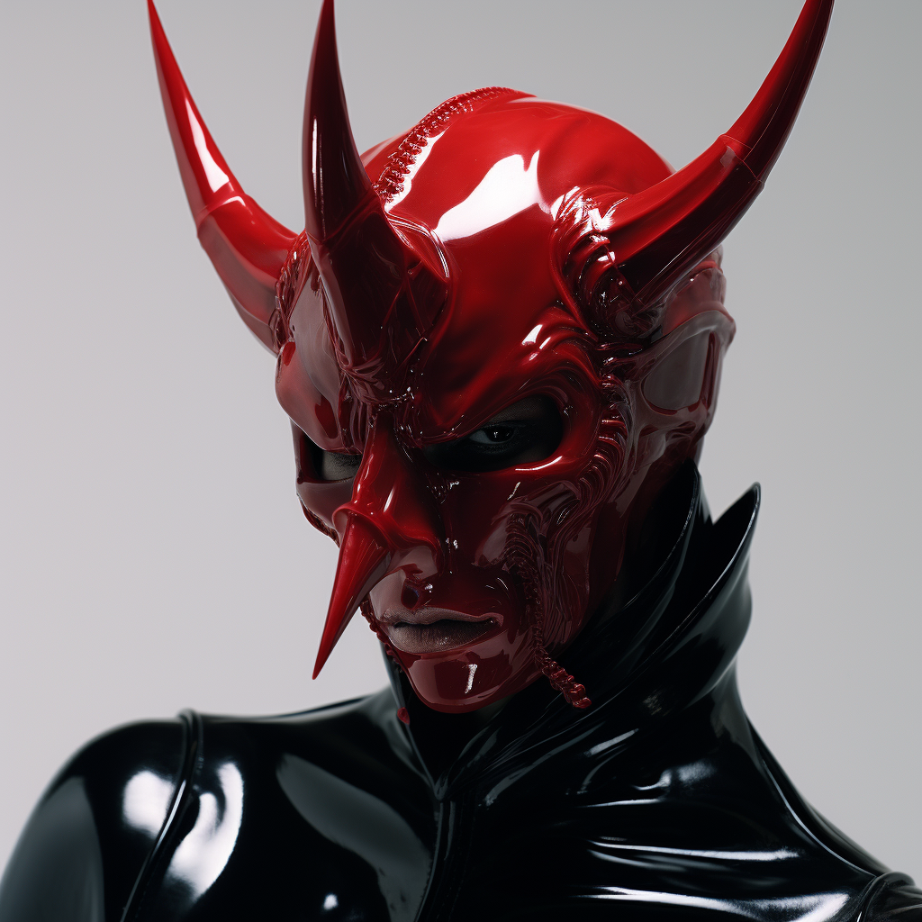 DIY Gorpcore Cyber Devil Costume