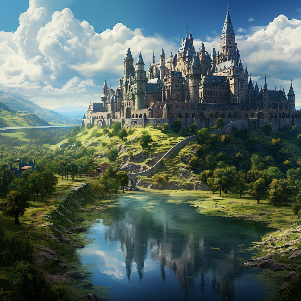 Stunning Gothic Medieval Kingdom Image