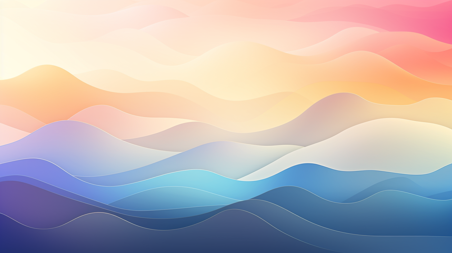 Beautiful gradient backdrop design