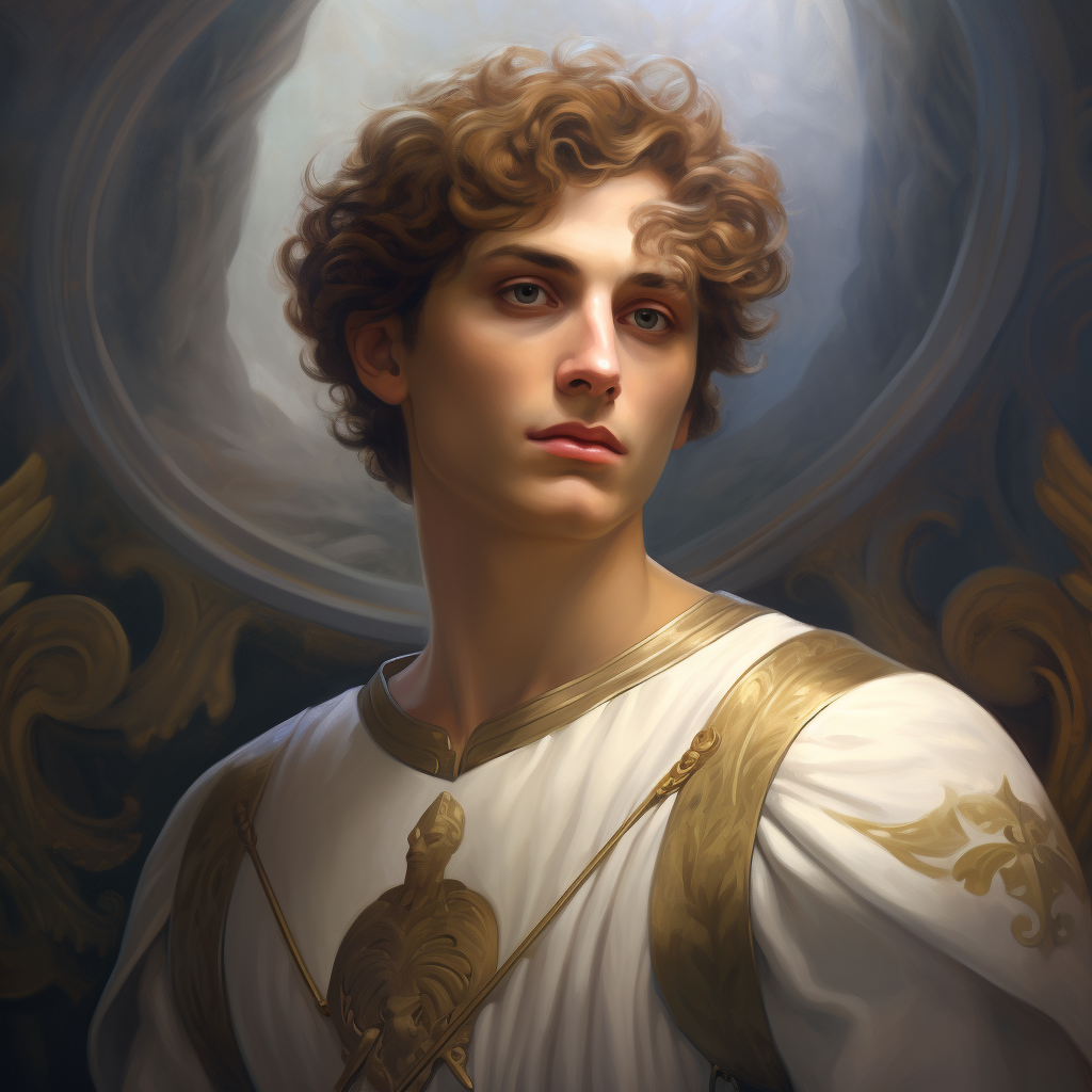 Apollo, the Greek God - Mature Portrait