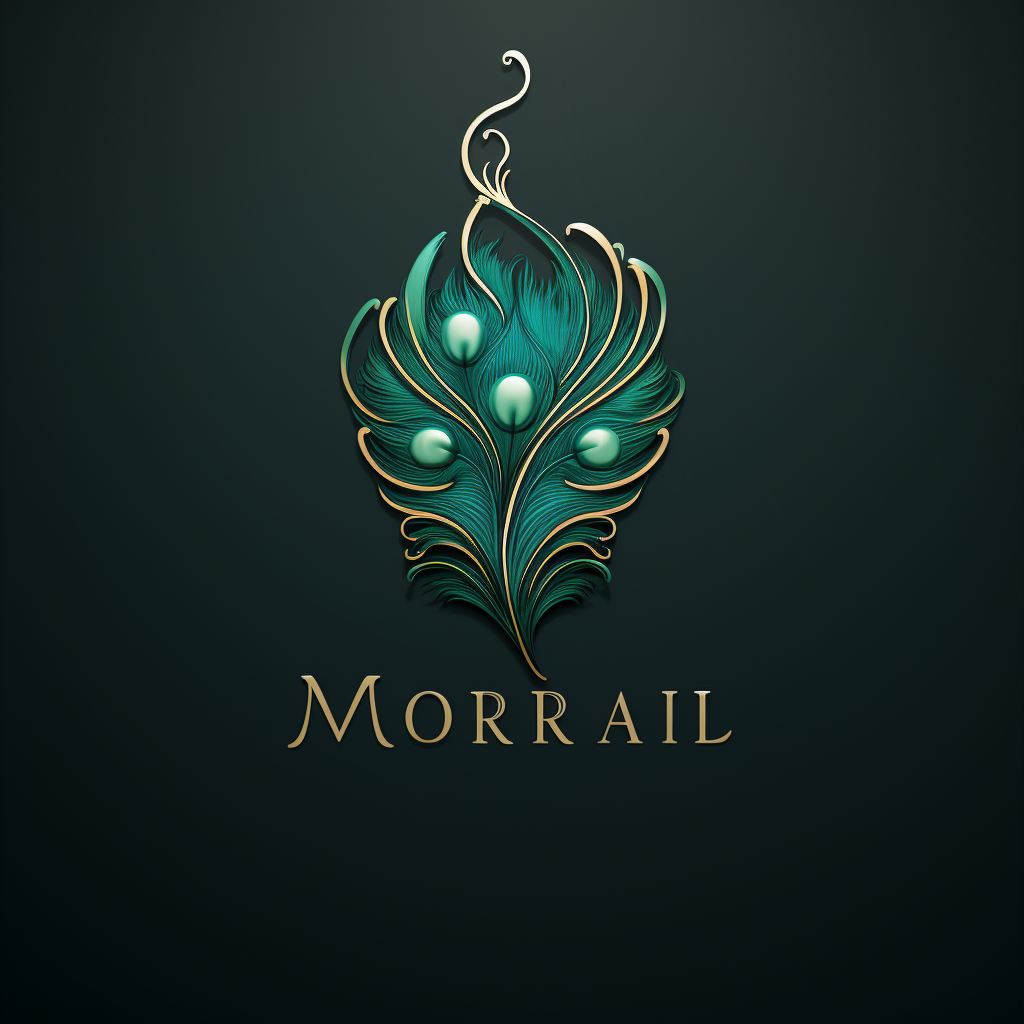 Moriarti logo in green style