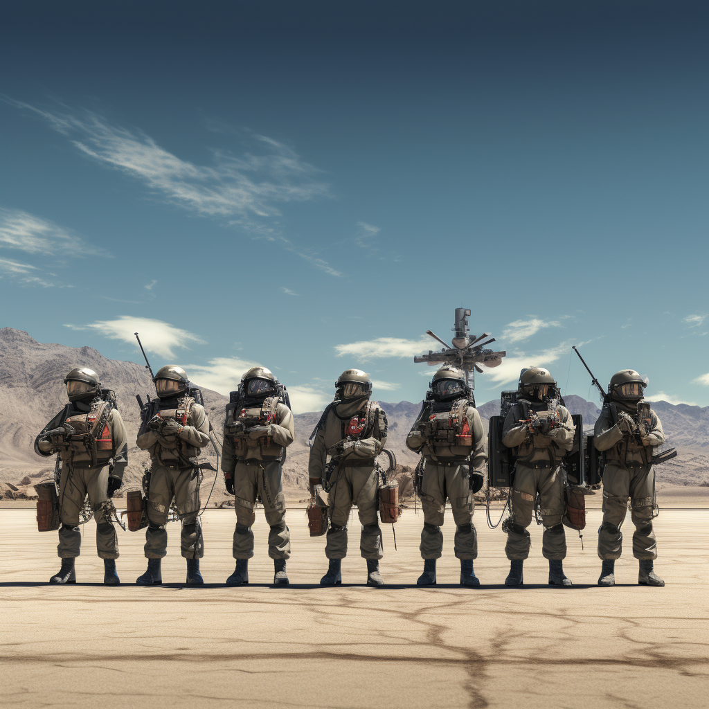 Squad of Groom Lake Operators