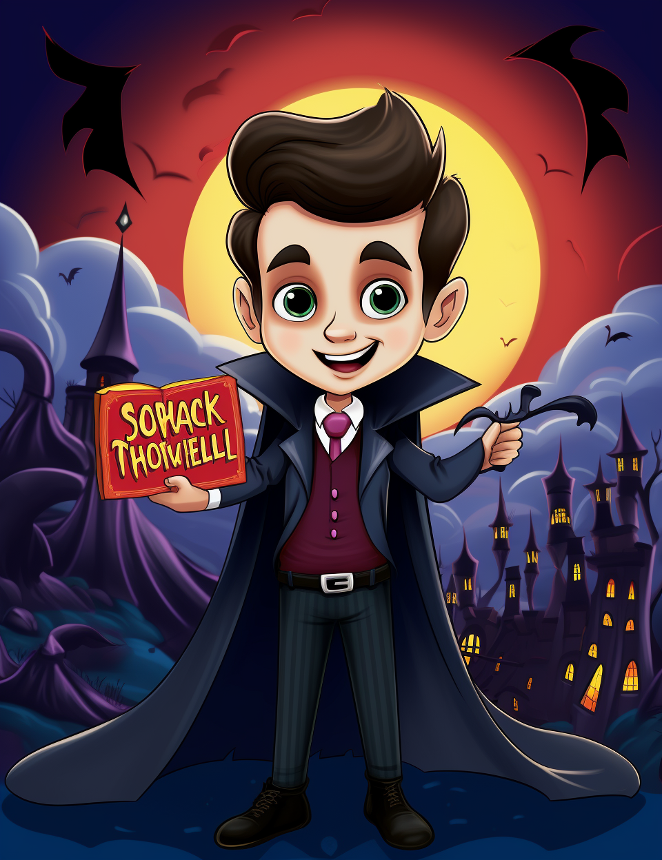 Halloween activity book for kids