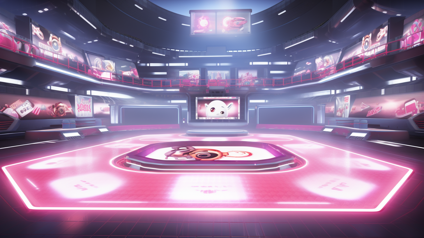 Hello Kitty Video Game Environment