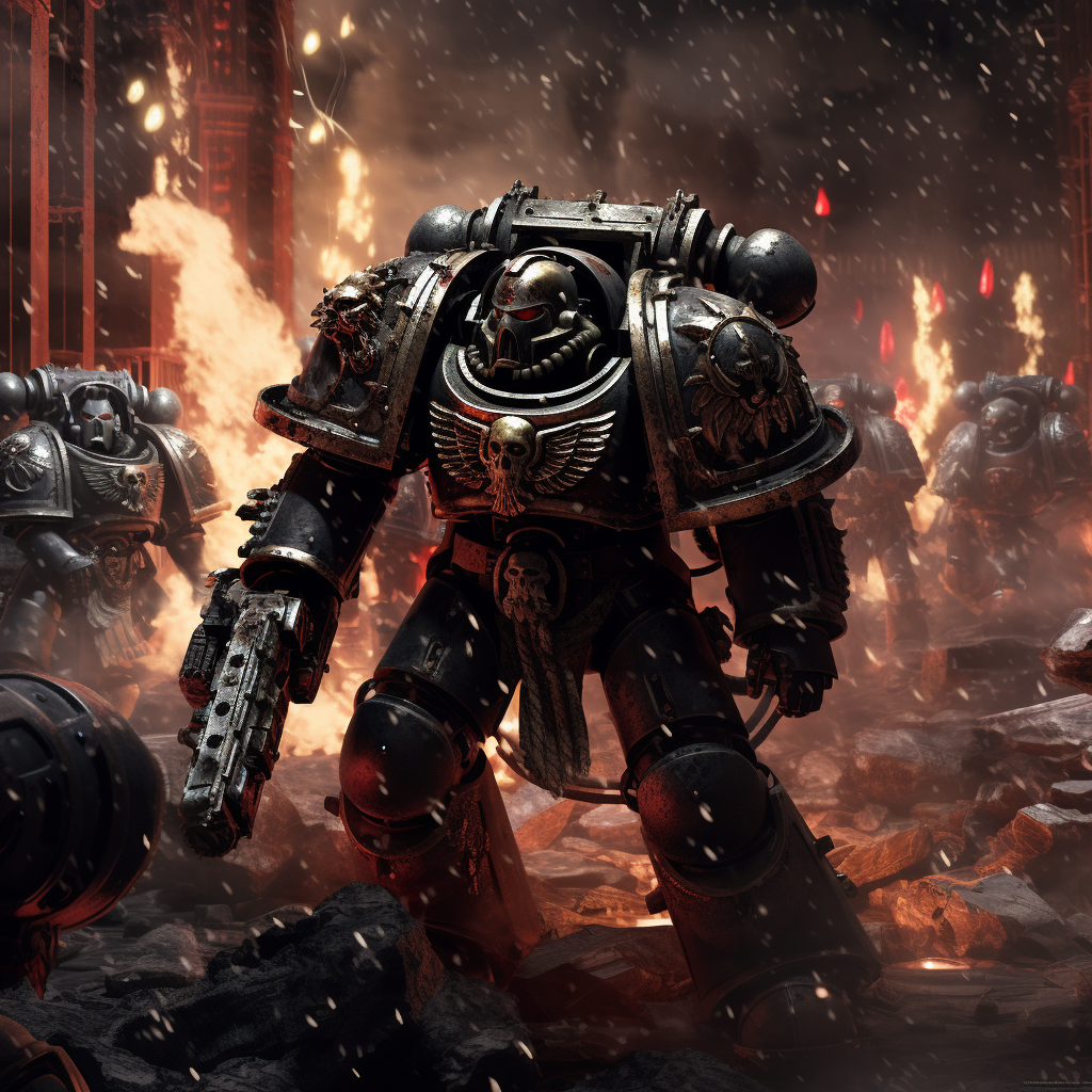 Epic battle in the Horus Heresy