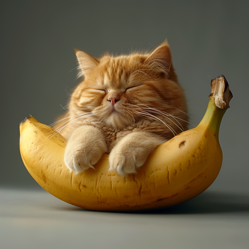 Hybrid Cat Banana Picture